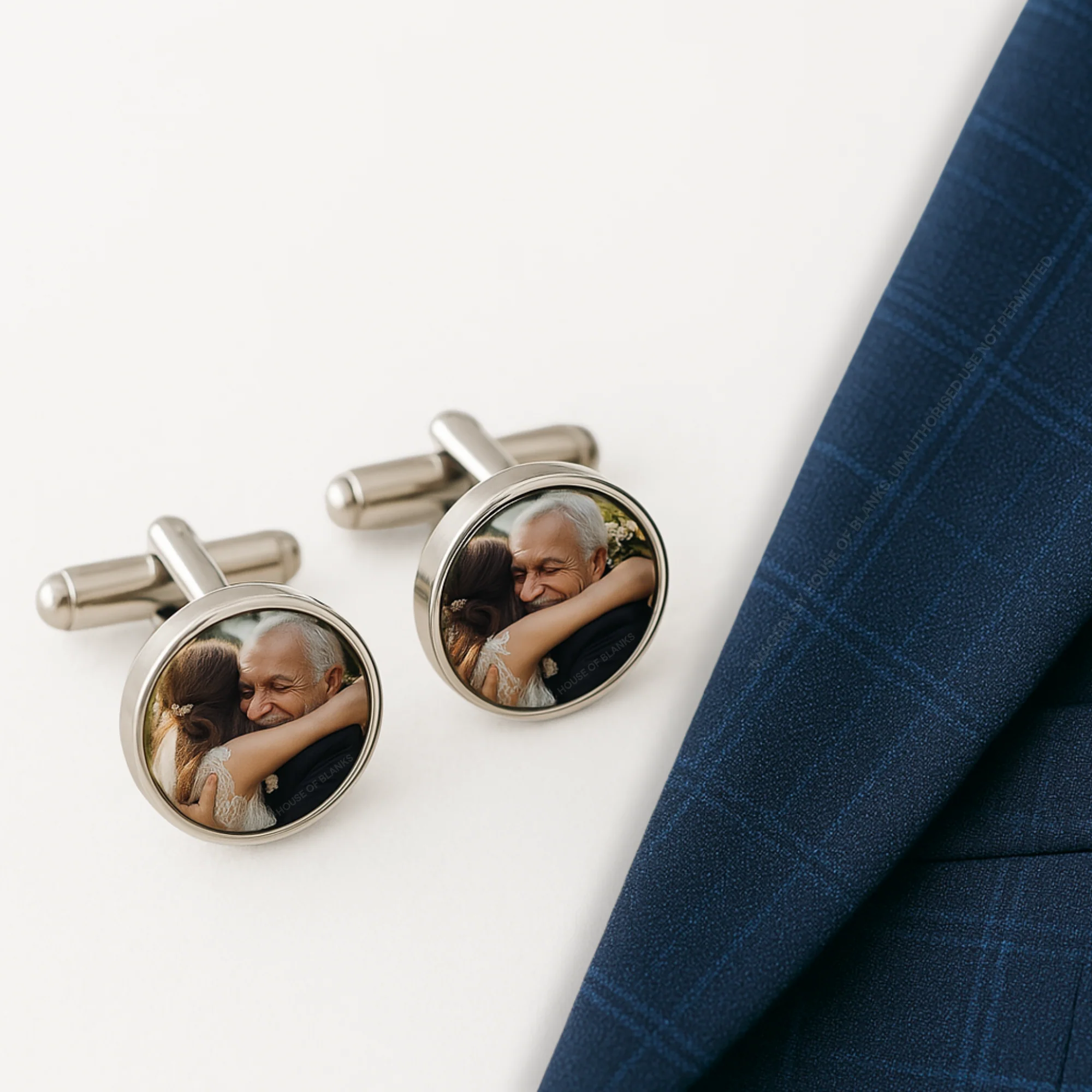 SUBLIMATION - CUFF LINKS WITH GIFT BOX