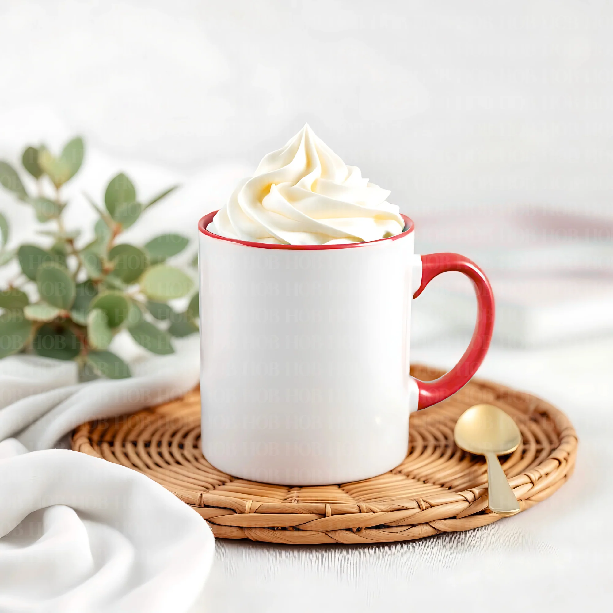 SUBLIMATION - MUG - RED - CONTRAST INNER